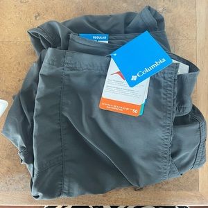 Columbia Dark Gray Hiking Pants Size 6